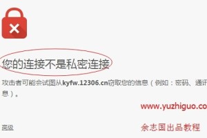 分享谷歌浏览器“您的链接不是私密链接”解决方法。