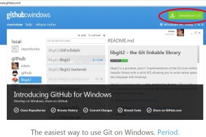 我来分享Github for Windows使用教程图解。